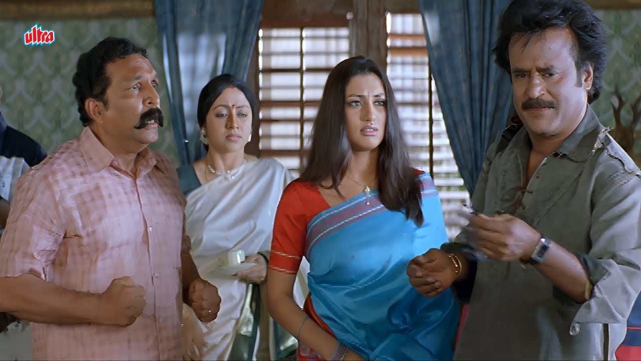 रजनीकांत की मन पढ़ने की शक्ति ने उड़ा दिए सभी के होश | Chandramukhi Film Ka Jabardast Scene