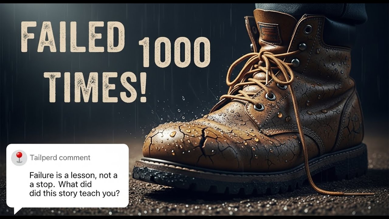 Thomas Edison Failed 1000 Times But I Found His SECRET to Success