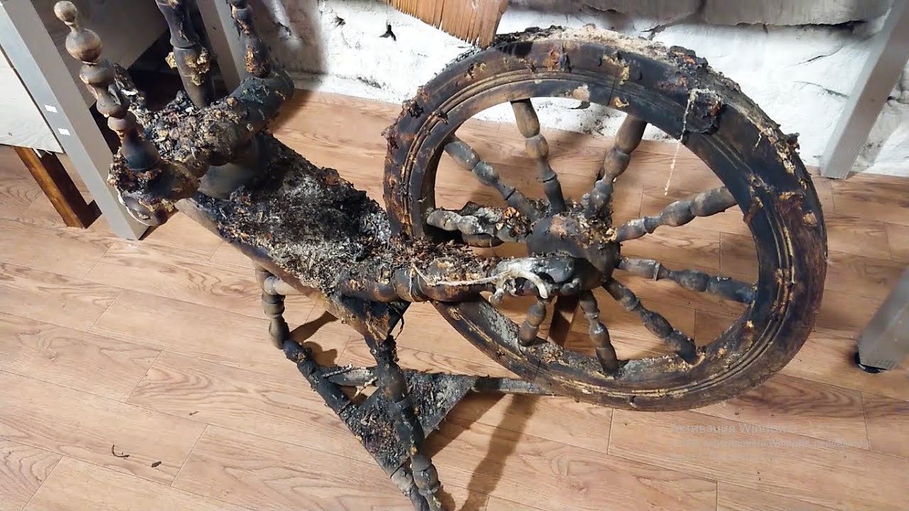 200 year old speenning wheel, can i do it?