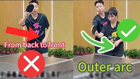 Forehand Loop Isn’t Straight Forward — It Needs to Follow an Outer Arc