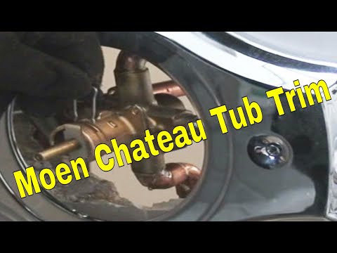 Moen Chateau metal tub and shower handle install