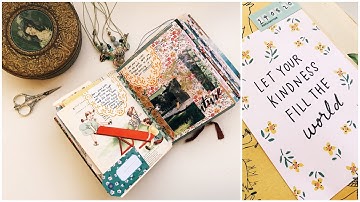 Junk Journal With Me | Ep 50 | Journaling Process Video