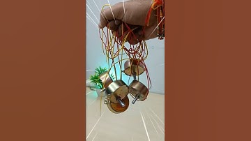 DIY Synchronous Motor Generator #diy #shorts