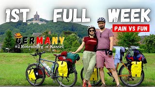 Bike touring Germany week 1 | Harder than we thought