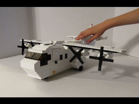 lego cargo plane moc