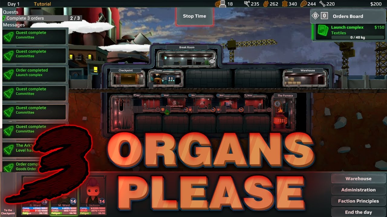 Organs Please Demo Ep 3