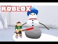 مدينة الثلج ❄️☃ فى لعبة roblox !!