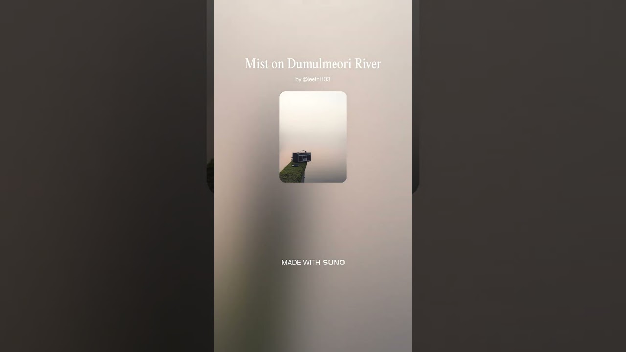 Mist on Dumulmeori River