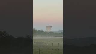 Nuclear Plant Tower Collapses in Controlled Demolition