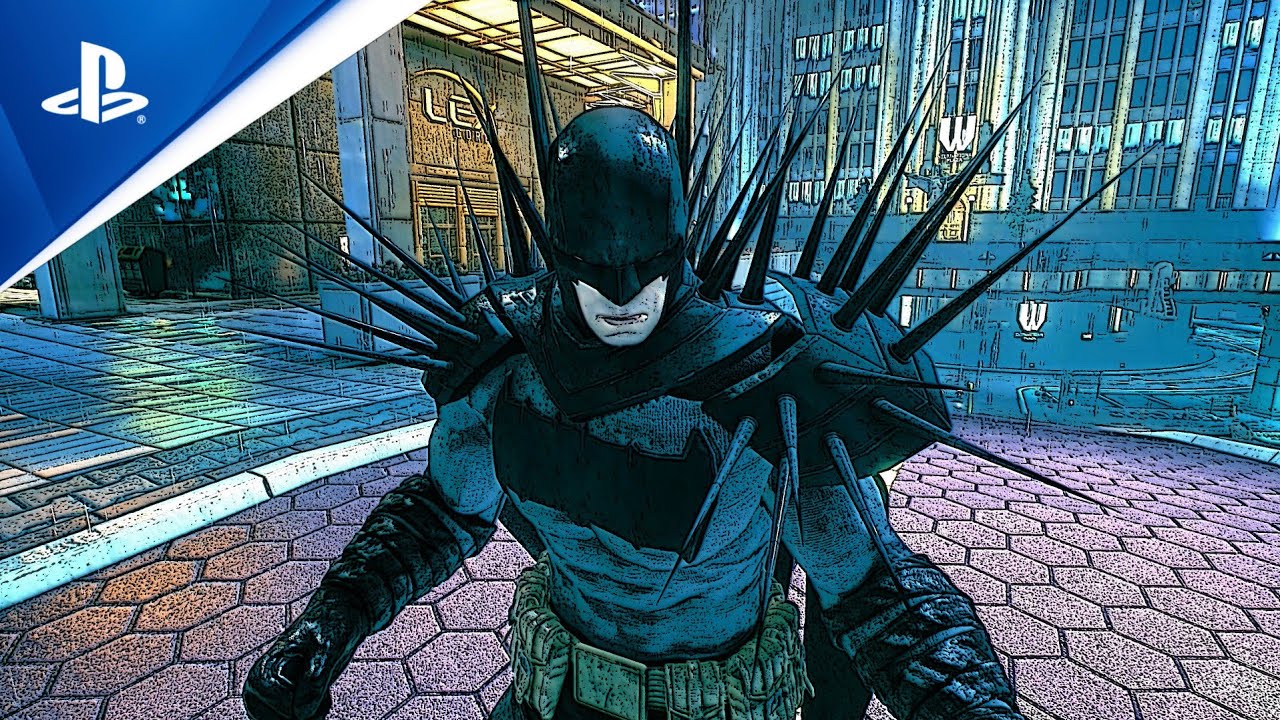 Arkham Knight combat- Absolute Batman mod with (Cell Shaded Comic Book effects) 4K No HUD