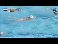 Netherlands vs Great Britain - Waterpolo Euro Women Junior Champ. 2019 Preliminary