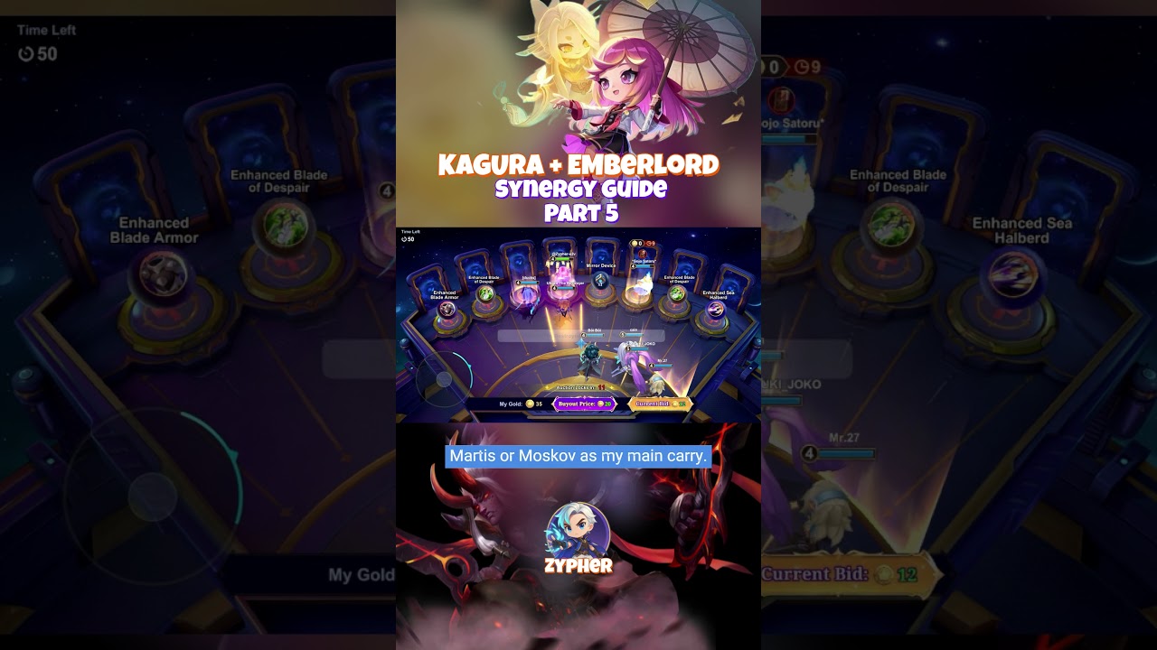 Commander Kagura and Emberlord Synergy Guide | Season 3 New Meta | Part 5 | MCGG 