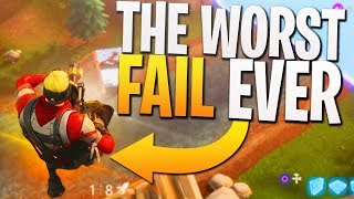 My WORST FAIL on Fortnite BR! - PS4 Fortnite Gameplay!