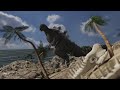 Godzilla Goes for a Swim - Unfinished Animation Preview