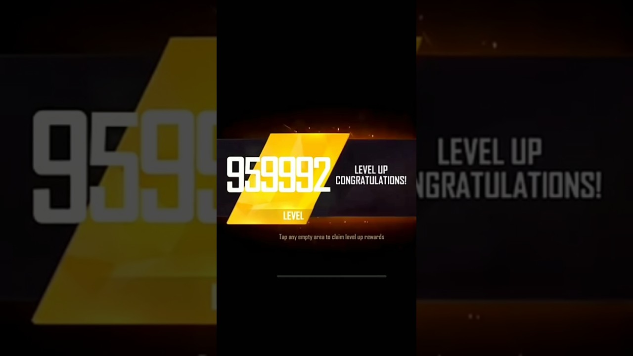 World Top Highest Level Up 959992 In FF Rare yellow criminal Bundle Pack 