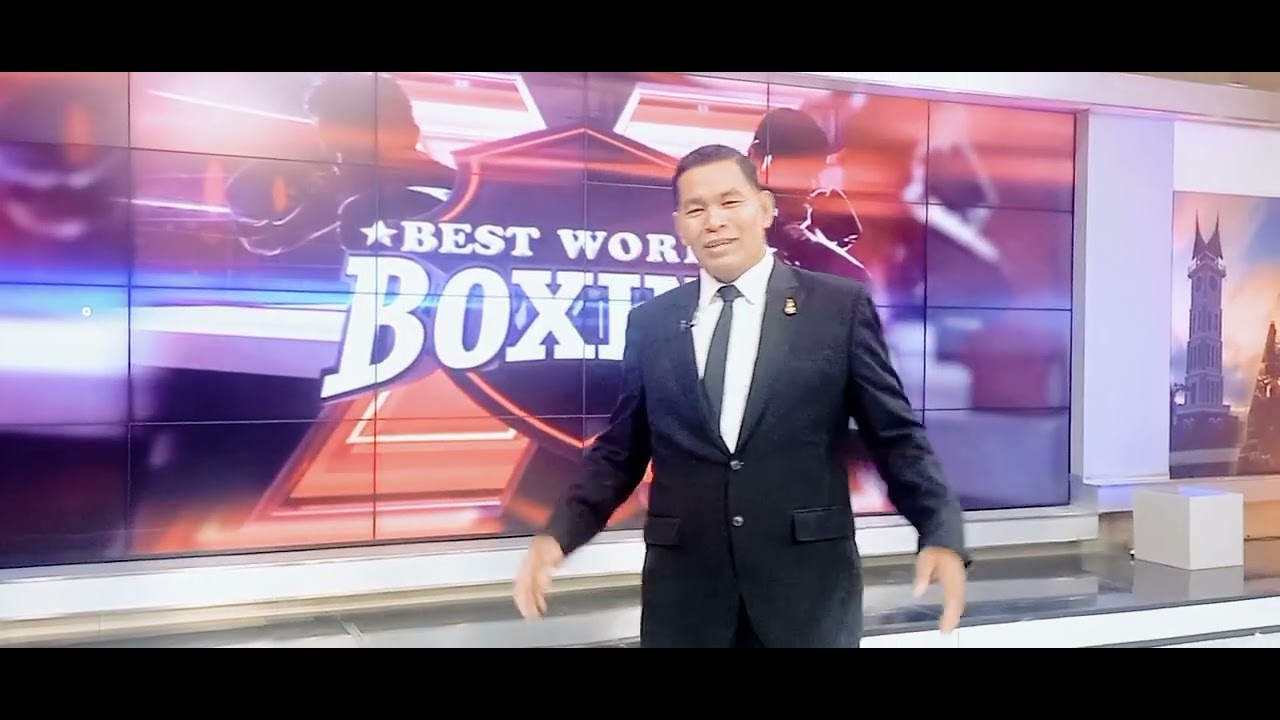 Sikkat Pasaribu dari Ruang Master Control smpe Ruang Studio Best World Boxing TV One menyapa Pemirsa