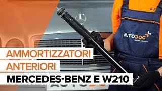 Sostituzione Ammortizzatore posteriori e anteriori MERCEDES-BENZ: manuale tecnico d'officina