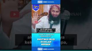 Satan's Sermon in Hell - Ustadz Syafiq Riza Basalamah