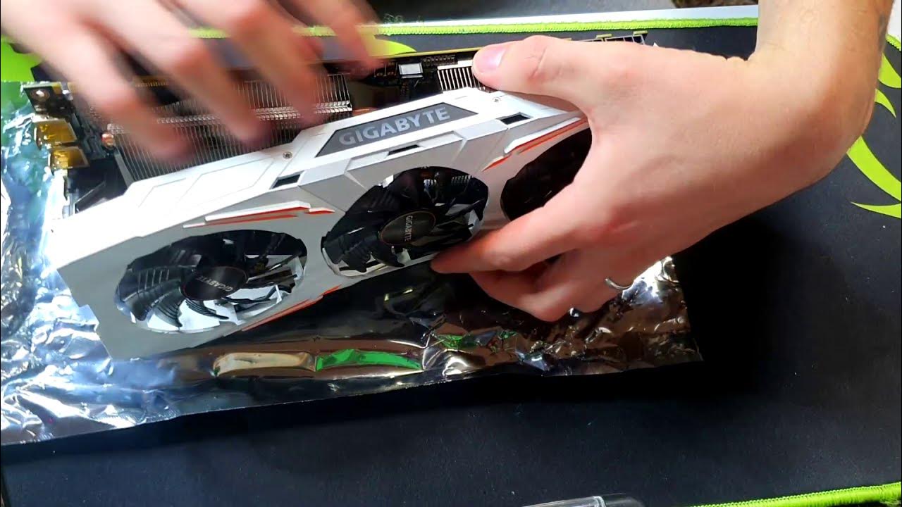 gtx1080ti gigabyte gaming disassembly - YouTube