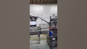Installation video of completed line automatic liquid bottling line filling capping labeling machine
