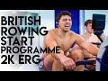 BRITISH ROWING 2K ERG | GB START PROGRAMME