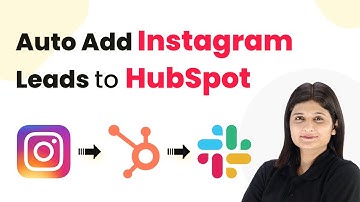 Automate Instagram Leads: Add to HubSpot CRM & Ping on Slack!