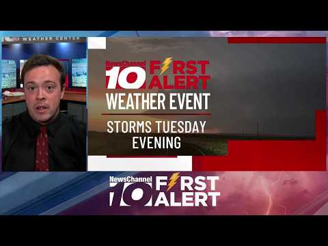 August 25, 2026: Severe storms return this evening, with a cool down in the coming days