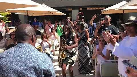 Jazmin Ghent & Marquel Jordan at Brian Culbertson's Nappa Valley Jazz Getaway 2018