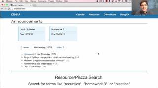 61A Fall 2015 Lecture 24 Video 1