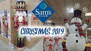 SAM'S CLUB CHRISTMAS DECOR AND TOYS 2019 4K | SHOP WITH ME