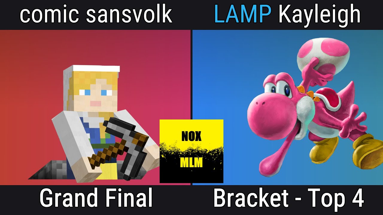 Level up 5: Kayleigh (Yoshi) vs comic sansvok (Steve) Grand finals