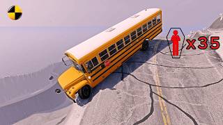 Realistic High-Speed Car Crashes in BeamNG.drive #198 | Ultra Detailed Crash Compilation screenshot 4