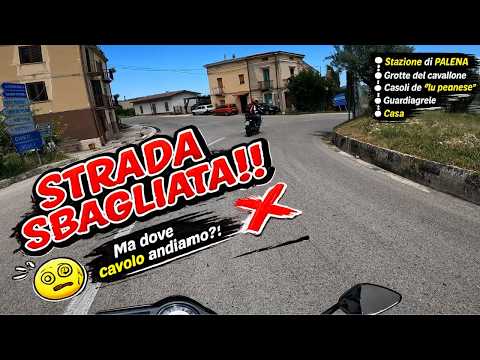 Video U56-PT2! STRADA SBAGLIATA IN MOTO | Curve folli in Abruzzo!