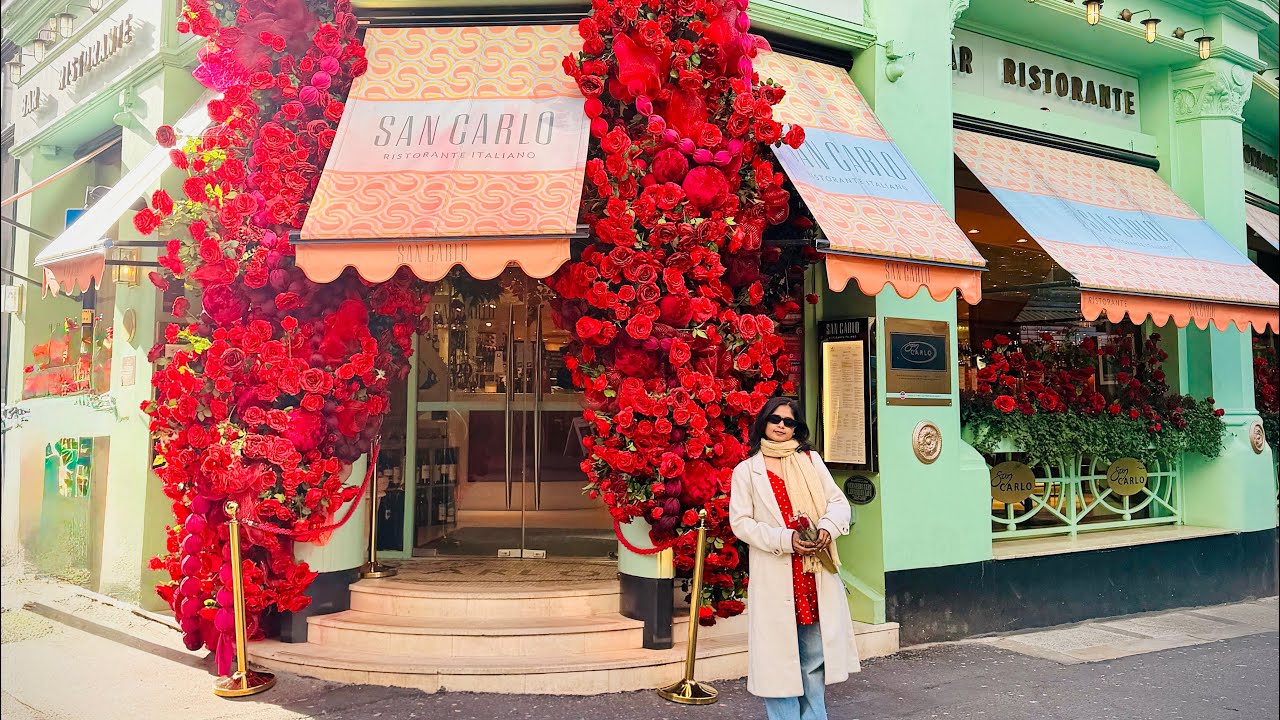 Valentine’s Day special vlog (Brunch edition)♥️♥️#manchester #city #flowers #brunch. 