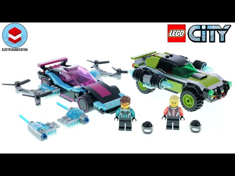 LEGO City 60396 Modified Race Cars Speed Build Review