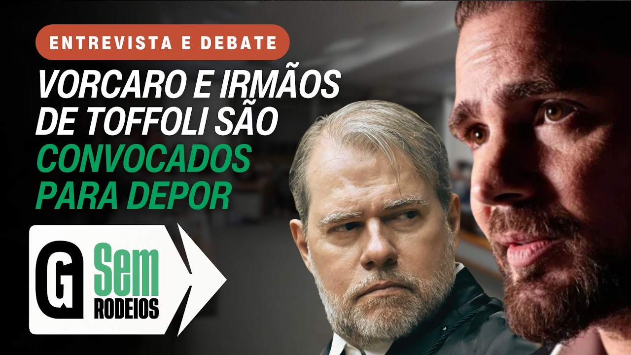 CPI do Crime Organizado aprova convocação de Vorcaro e irmãos de Toffoli / SEM RODEIOS