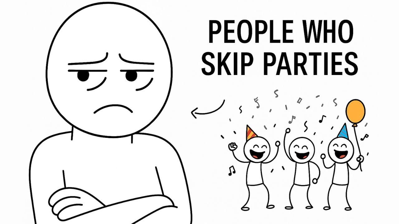 Psychology of People Who Don't Like Parties