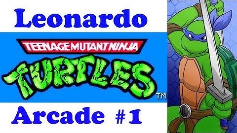 Teenage Mutant Ninja Turtles Arcade Leonardo Ep. 1 Chapter 1 - Fire! We Gotta Get April Out!!