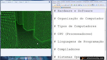 Universidade XTI - Curso Online Java - Aula 002 - Hardware e Software