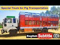 Special Truck for Pig Transportation ll Full Information