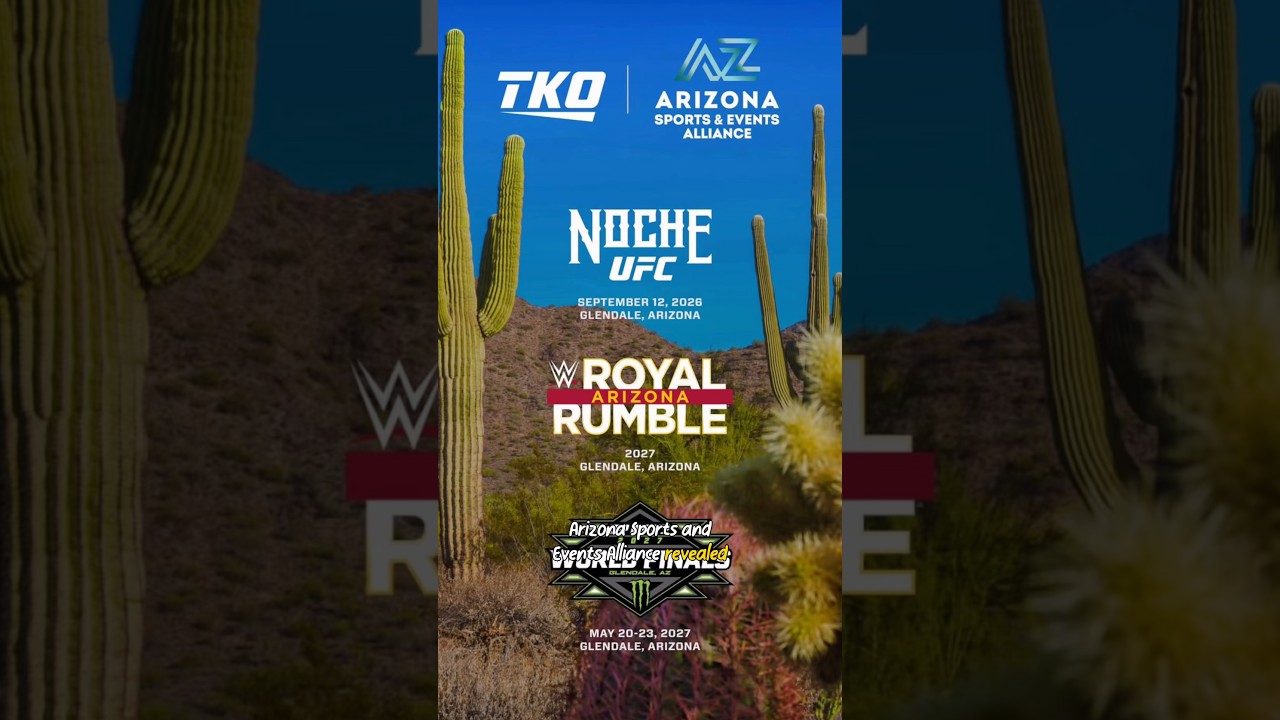 🔥 ONLY BIG ANNOUNCEMENTS at the TKO x Arizona Sports & Events Alliance Press Conference! 🤩