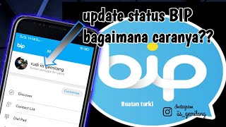 cara membuat status BIP || dengan mudah..