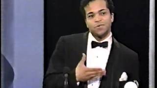 Jeffrey Wright wins 1994 Tony Award for Best Featured Actor in a Play