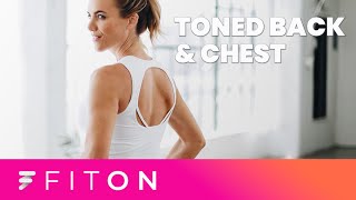 Tone Your Back and Chest with Katie Dunlop