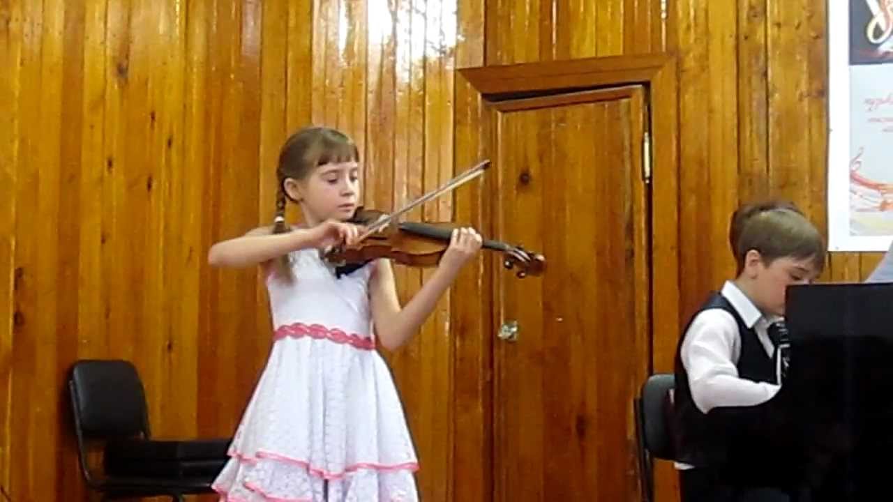 "Шторм" Вивальди. исп.Воронкова Настя - YouTube