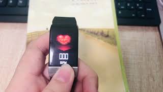 MAFAM T1 Smart Watch Temperature Immune Measure Drinking Reminder