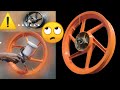 KTM 390 colour ?! custom painting method  #alloywheels  #restoration