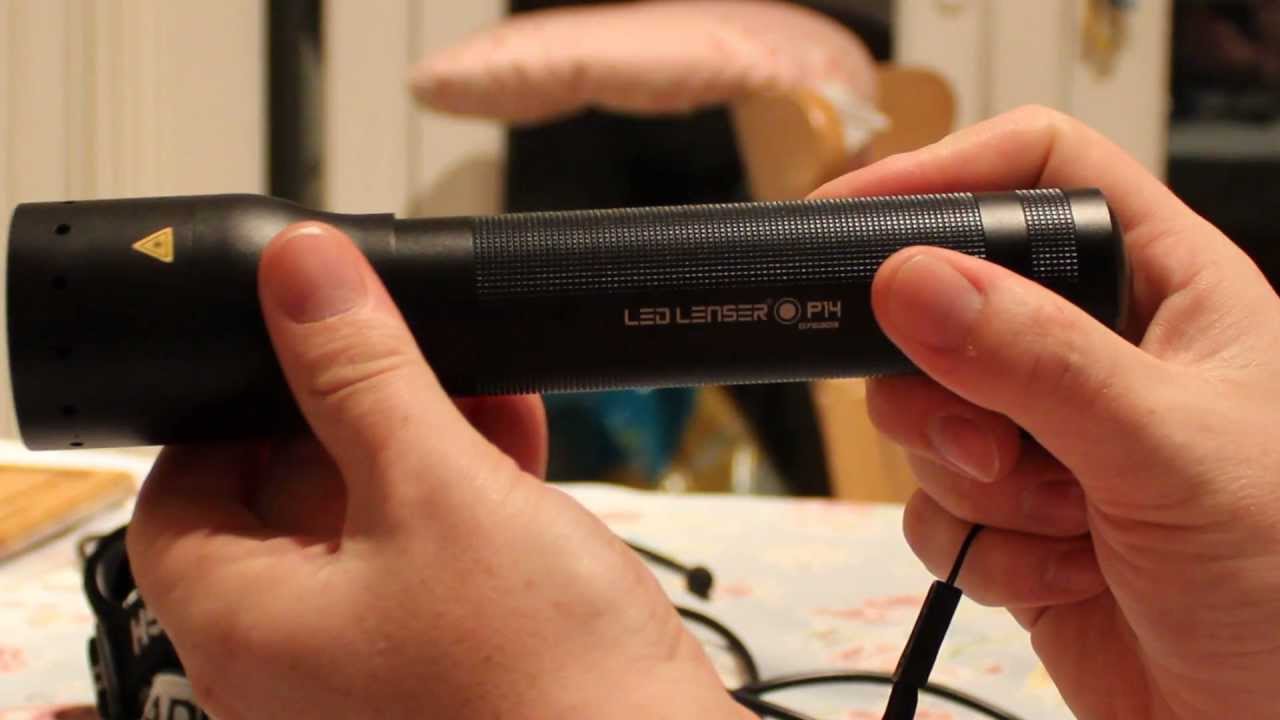 LED Lenser p14 210 lumens torch