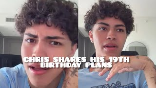 Chris Cotter Talks About His 19th Birthday Plans ✨ Wealth