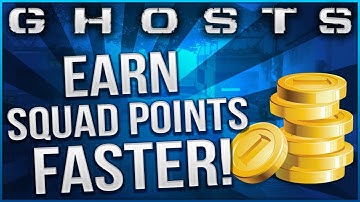 Call of Duty:Ghosts - "HOW TO GET SQUAD POINTS FAST & EASY!"- Multiplayer Tips & Tricks